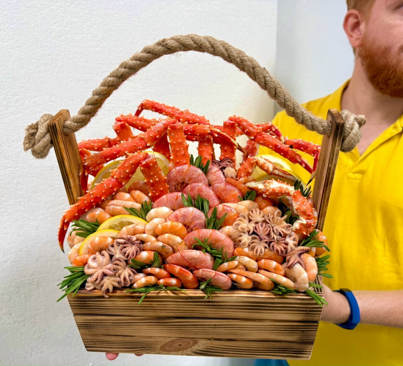 Ящик с морепродуктами «Мистер Осьминог»